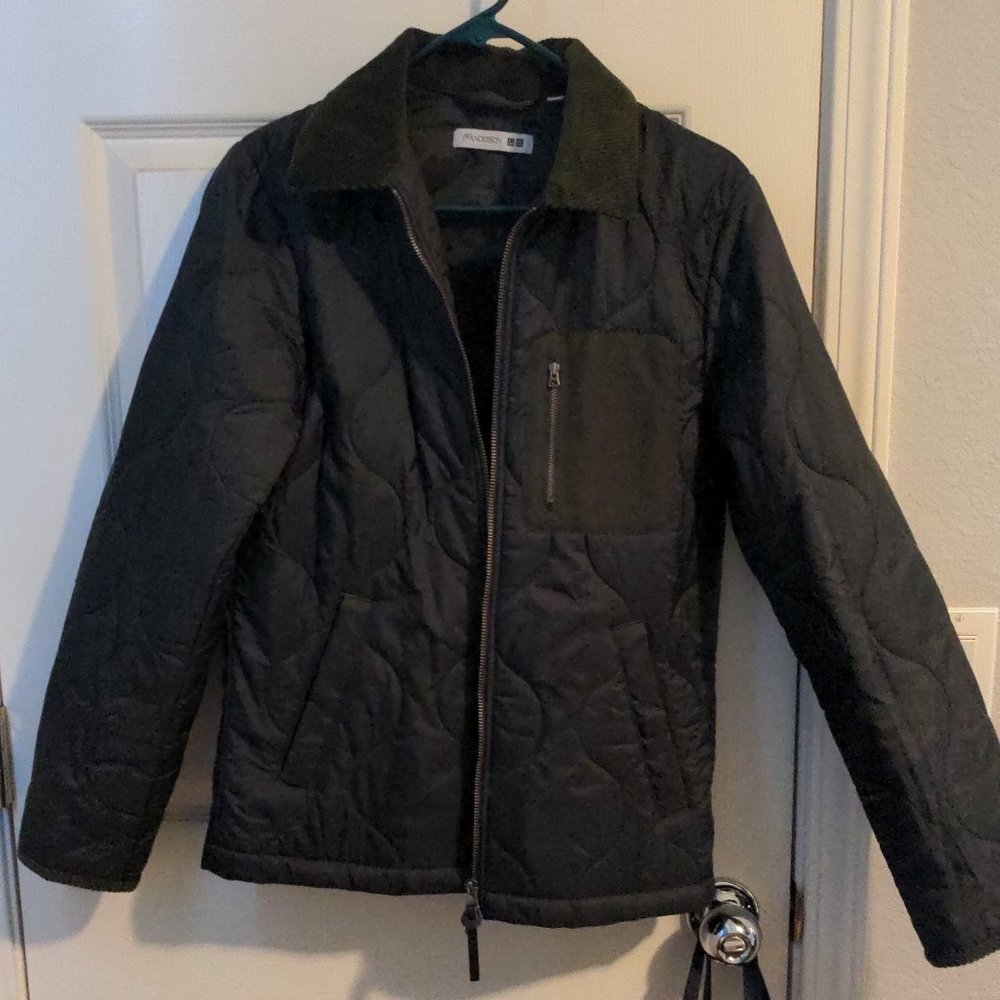 Uniqlo JW Anderson Quilted Blouson XXS Green Olive